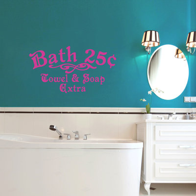 Text & Numbers Non-Wall Damaging Wall Decal