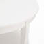 Table basse ronde traditionnelle avec tablette de rangement ouverte-114232737