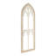 Amabelle, art mural 16 x 46, blanc, naturel