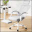 Chaise de bureau ergonomique avec repose-pieds, dossier en filet, support lombaire réglable pour une utilisation confortable à la maison ou au bureau-714898592-714898525