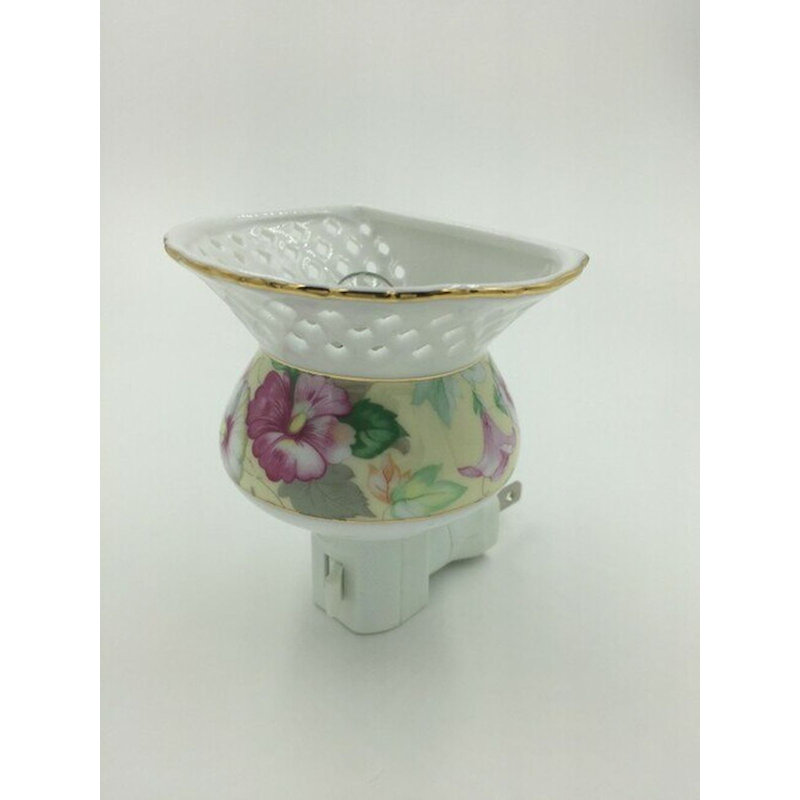 Pink Florals Night Light