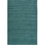 Farrow & Ball Cut And Loop Stripe Leighton Teal Area Rug