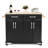 Trevin Solid Wood Top Kitchen Island-1707139198