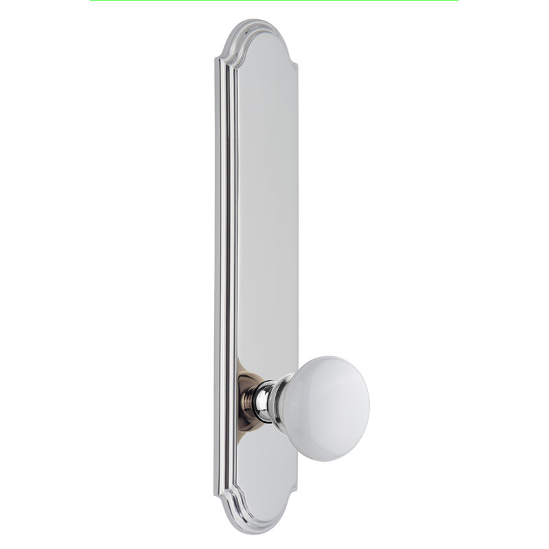 Poignée haute Grandeur Arc, Chrome brillant, 2-3/8 po, Droitier