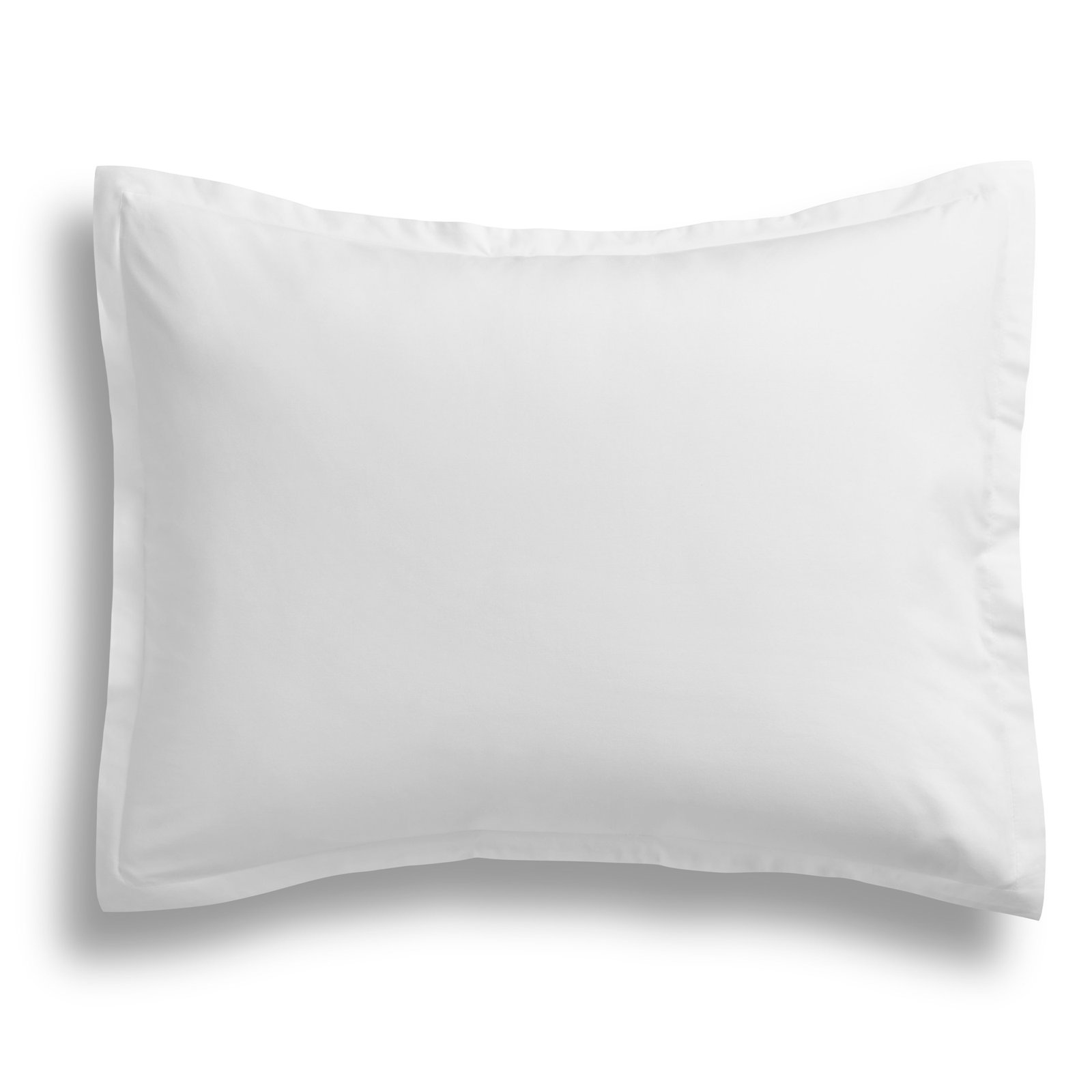 Cotton Duvet Cover Set, Queen Duvet Cover + 2 Queen Shams, White