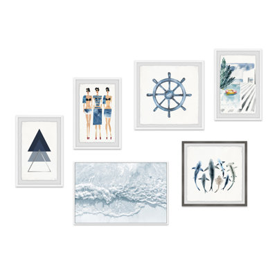 Tous a Bord Hexaptych