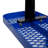 Rectangular Outdoor Steel Picnic Table-279637573