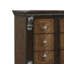 Commode large Naddy, sculpture ornée, bois de pin brun-118123953