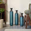 Ensemble de 3 vases de plancher en métal