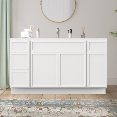 Base de meuble-lavabo simple 54 po seulement