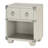 Grey 1-Drawer Nightstand