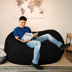 Black Plush 100% Polyester