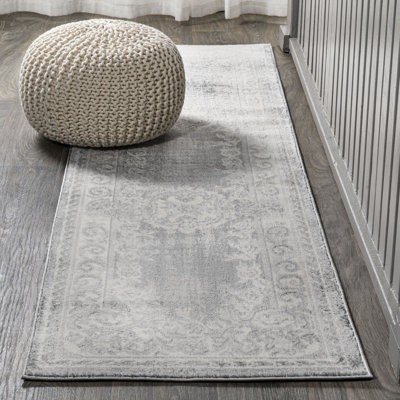 Isenberg Cottage Medallion Ivory/Gray Rug