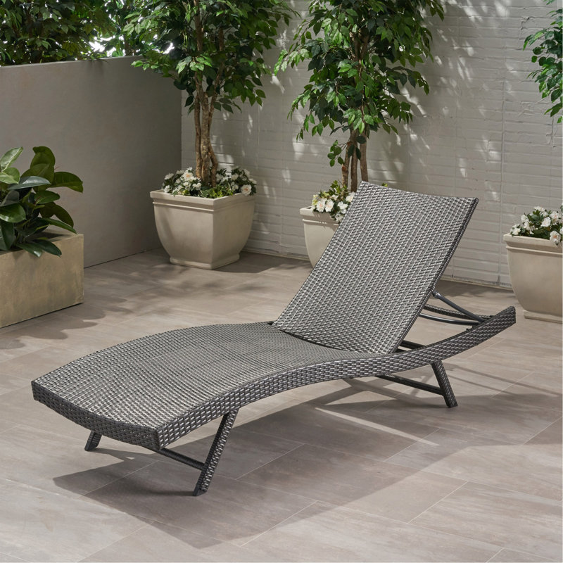 Chaine en osier KAUAI PE, 1, Gris
