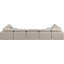 Grand canapé modulaire rembourré 7 pièces Itala-94482575