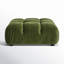 Repose-pieds cocktail capitonné large de 36 po Reva-132604428