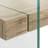 Kayley Glass Top Single Coffee Table-1922962497