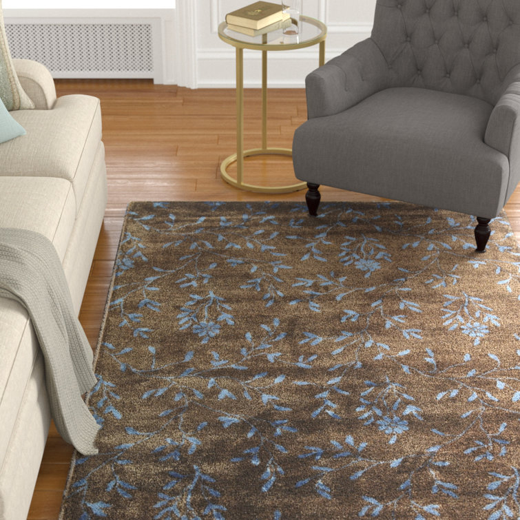 Avayah Soho Hand Tufted Wool And Viscose Floral Rug