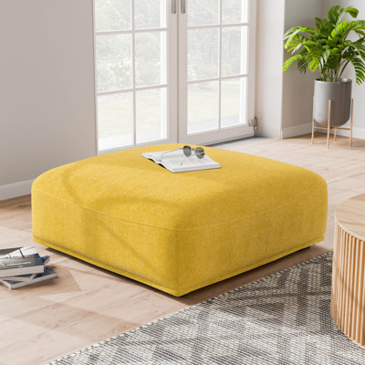Aukeem Upholstered Square Ottoman