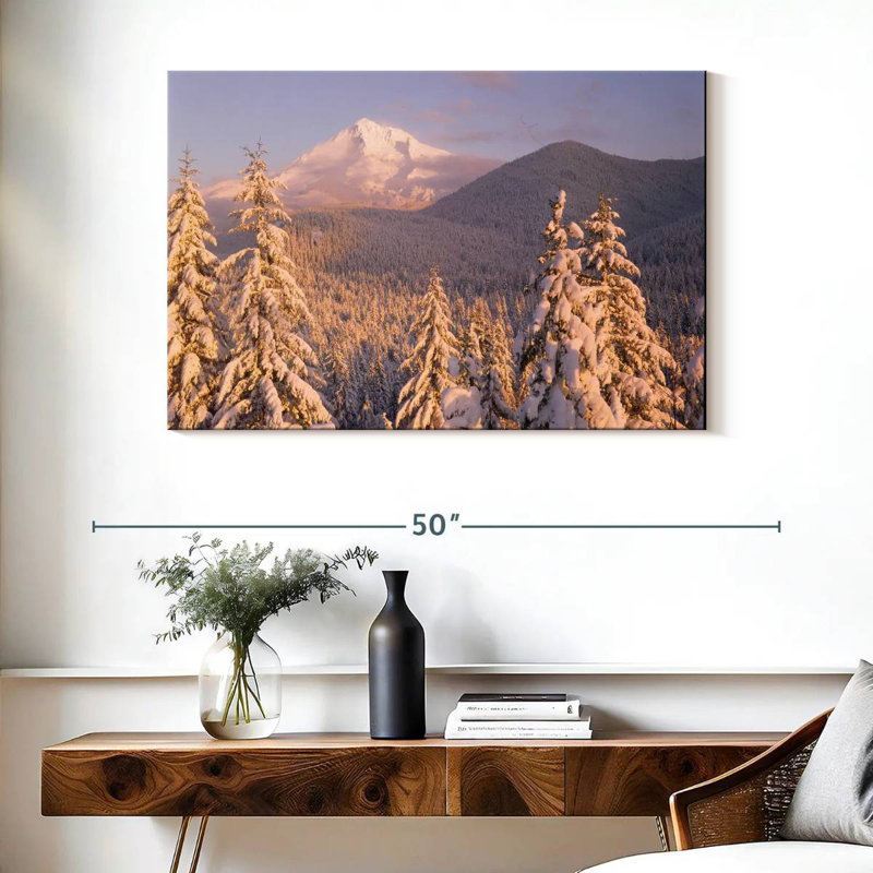Alvord Mount Wood Winter, 26" H x 39" W