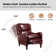 Ensemble de 2 fauteuils inclinables en cuir véritable 28,75 po Neliyah
