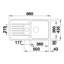 Favos 1.5 Bowl Inset Kitchen Sink-21923899