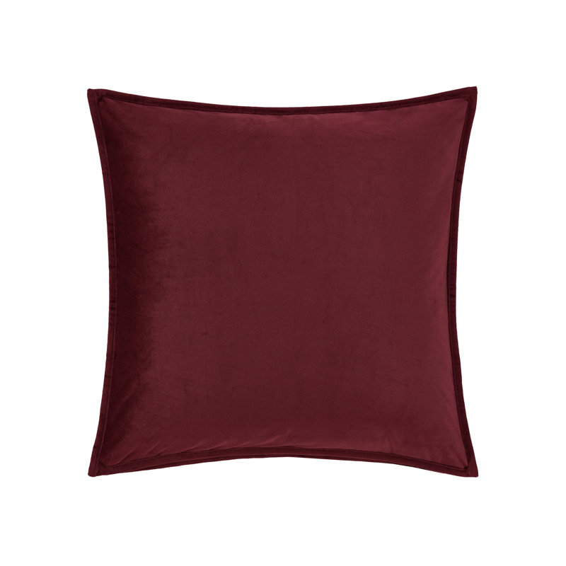 Housse de coussin décoratif carré Townsend, Rouge