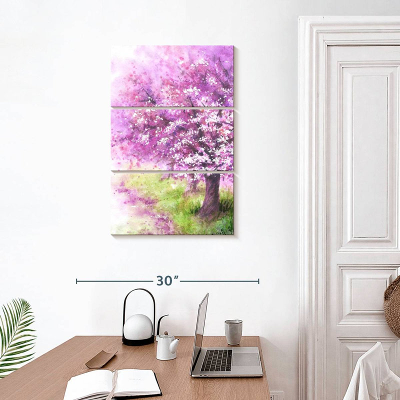 Arbre Harnek printemps mauve Sakura, H 32 po x l 20 po