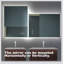 Miroir de salle de bain pour salle de bain à DEL avec luminosité élevée, touche à intensité variable, interrupteur mural, antibuée, IRC 90, réglable 3000K-4500K-6000K, IP54 imperméable, économiseur d'énergie, vertical et horizontal-2097614973