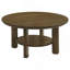 Ensemble de tables basses 2 pièces Brown