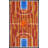 Furnish My Place 690 Rust Basketball Childrens Play Area Rug for Bathroom | Playroom & Kindergarten Classroom | Bedrooms | Contemporary Design-1774050121
