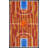 Furnish My Place 690 Rust Basketball Childrens Play Area Rug for Bathroom | Playroom & Kindergarten Classroom | Bedrooms | Contemporary Design-1774050133