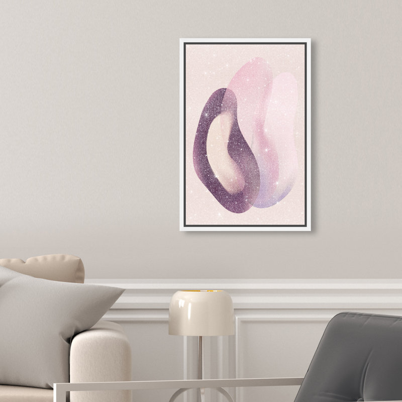 Soft Love Print by Oliver Gal, 16"H x 11"W, White Floater Frame