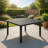 Mclemore Square Metal Outdoor Dining Table , 64'' in. W 64'' in. D-27718655