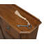 Desserte en bois d'acacia de 27 po de largeur 2 tiroirs Imperial Hall-50307001
