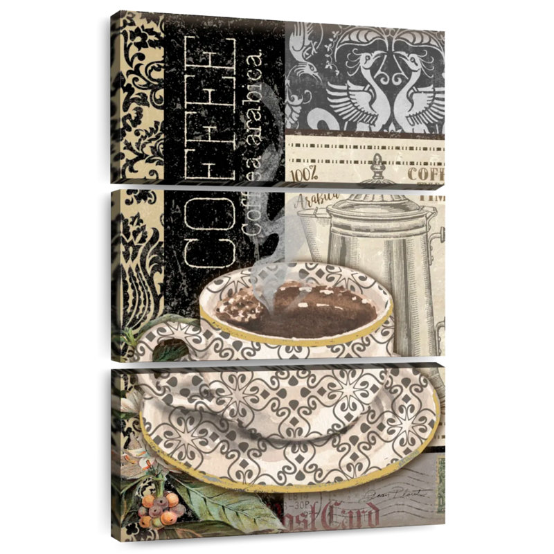 Tergel Coffee Art, 65" H x 42" W