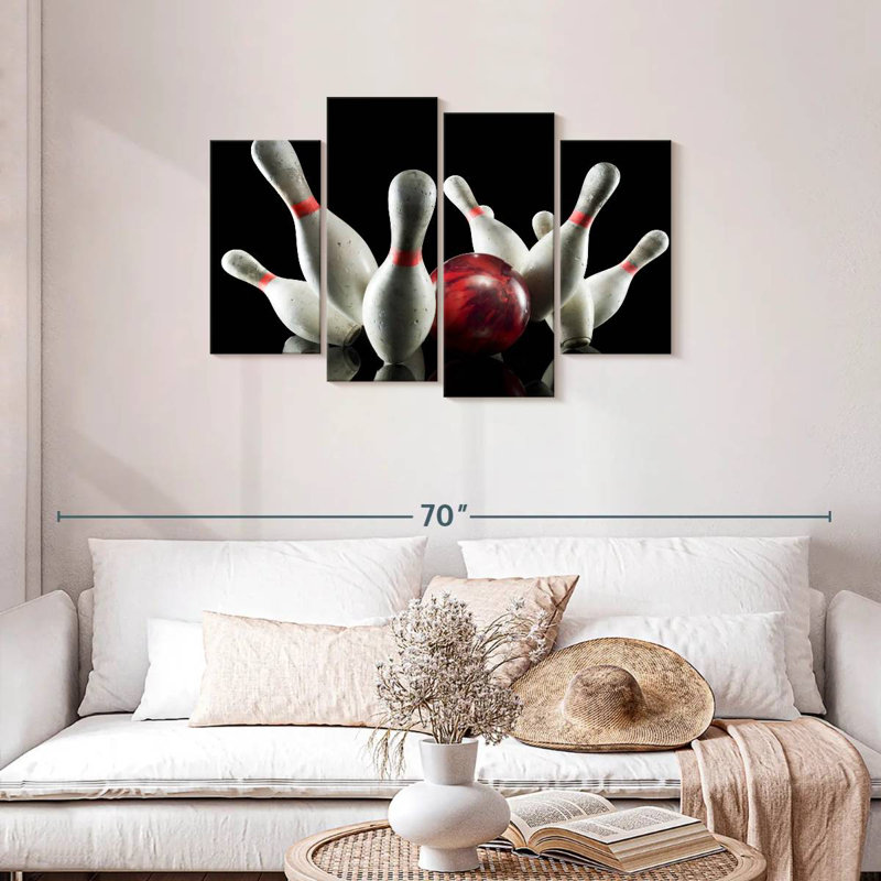 Sireci It's A Strike, 27" H x 43" W