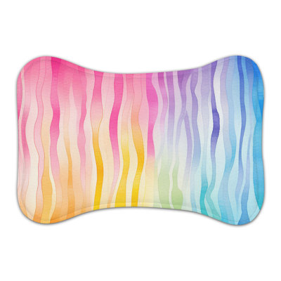 Tapis d'alimentation en os 1 pièce Rainbow Mix