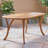 70" Dining Table Made Of Wood With A Finish Nuance Oval For Patio