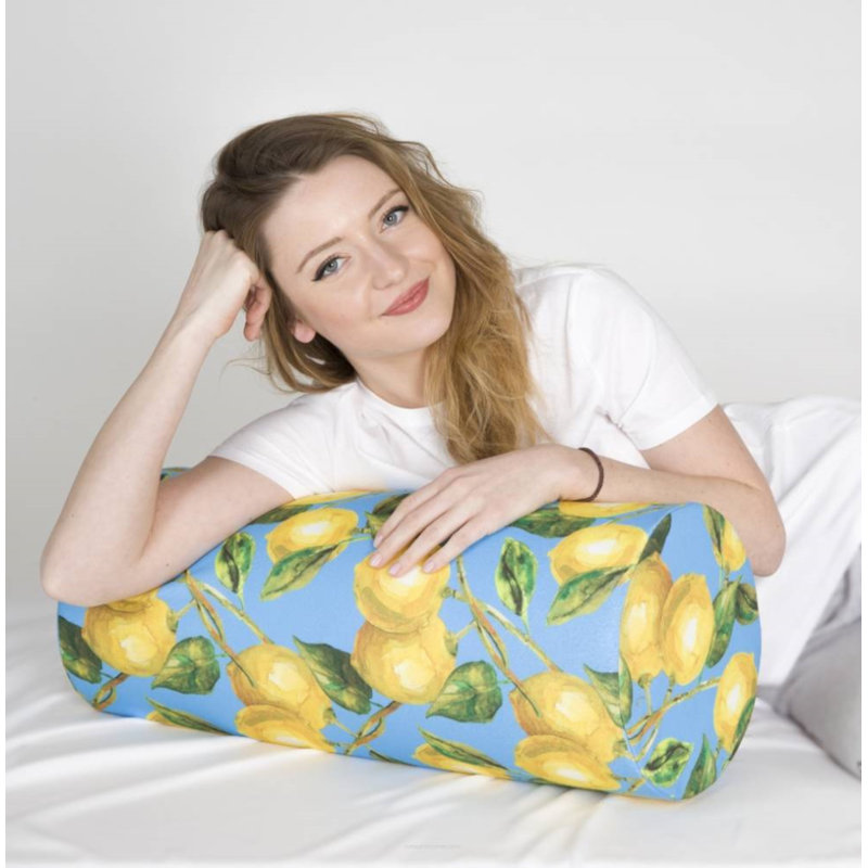 Cotton Bolster Cushion, 25 x 60cm