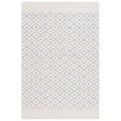 Marbella Handloomed Wool And Cotton Geometric Rug
