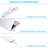Flexible Study Clamp Lamp USB Powered Dimmable Touch Sensitive Light