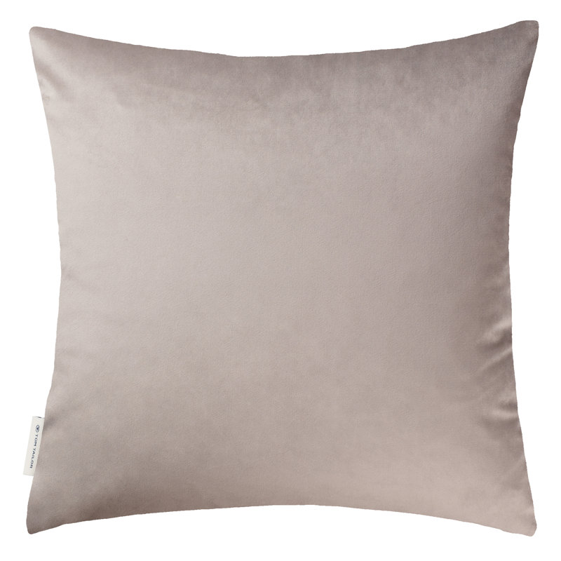Geometric Square Cushion Cover, Greige