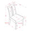 Chaise d'appoint Donard en beige