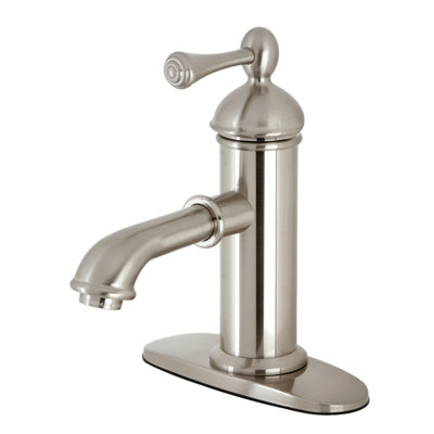 Robinet de salle de bain monotrou avec drain Paris