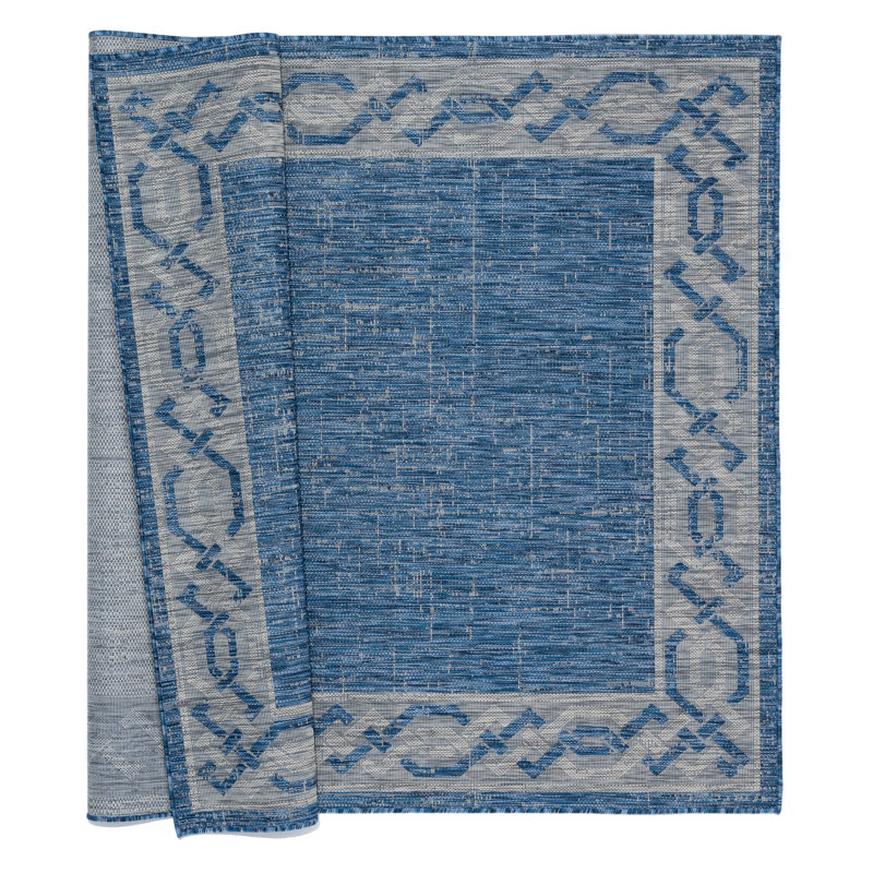 Tapis bleu Mcclinton, Rectangle 5 pi 3 po x 7 pi 6 po