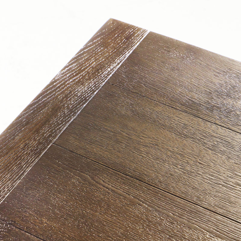 WARBY Solid Oak Dining Table, Worn Oak