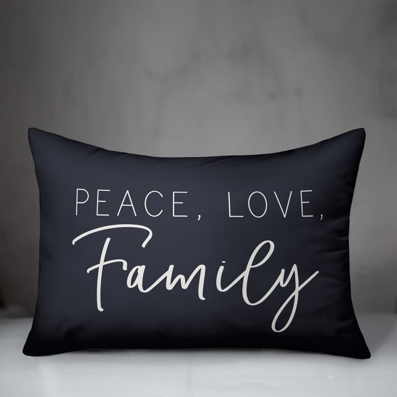 Coussin décoratif intérieur / extérieur en polyester , H 14 po x l 20 po, Bleu marine