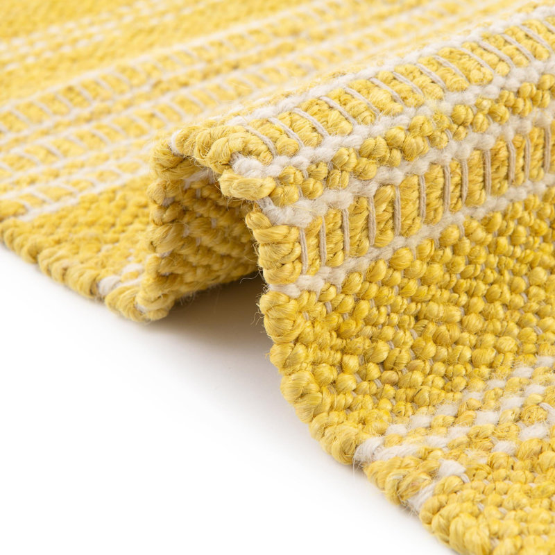 Tapis Lariat - jaune soleil, Tapis de couloir 2 pi x 6 pi 1 po