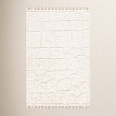 Hand-Woven Geometric Rug